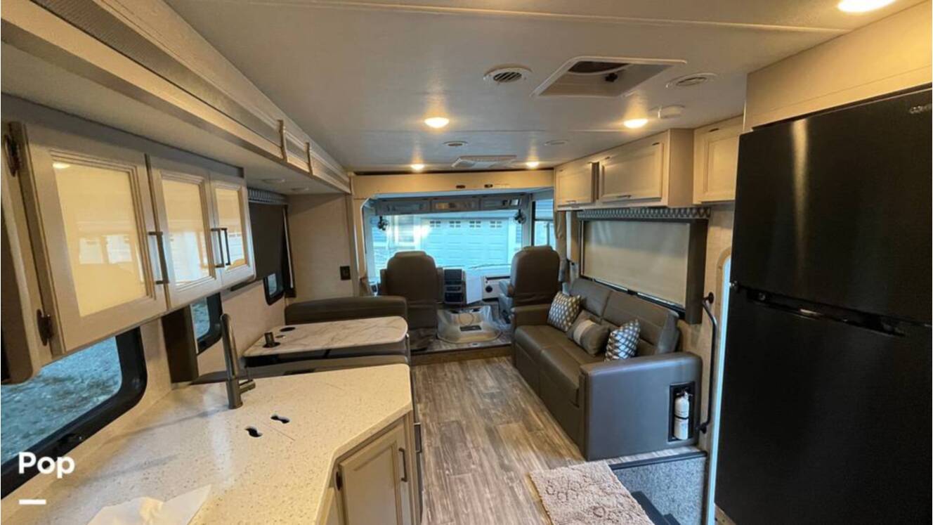 A photo of this 2023 Thor Motor Coach Hurricane 34J