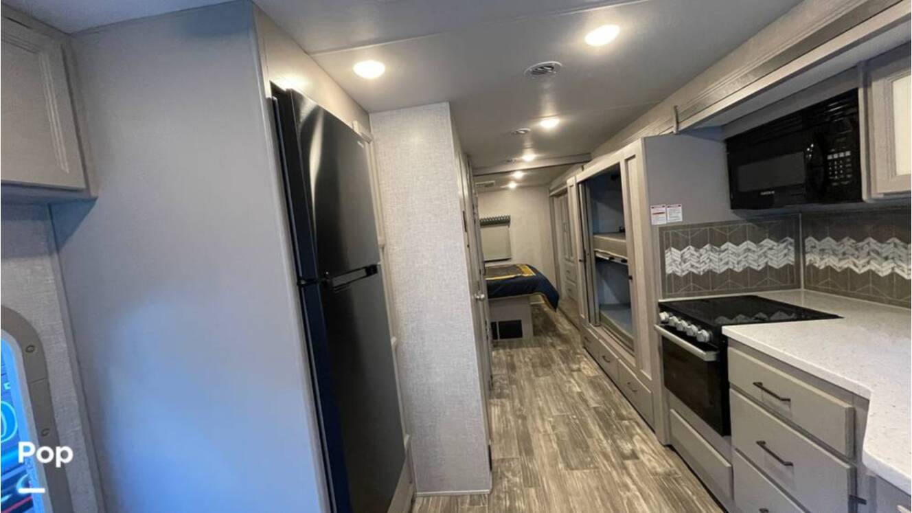 A photo of this 2023 Thor Motor Coach Hurricane 34J