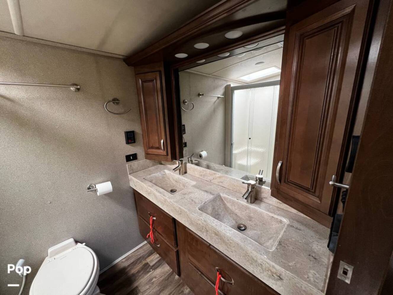 A photo of this 2019 Forest River Cedar Creek Champagne 38EL