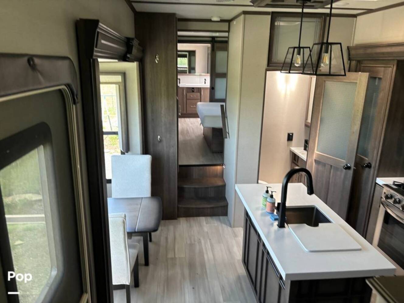 A photo of this 2021 Grand Design Solitude 380FL-R