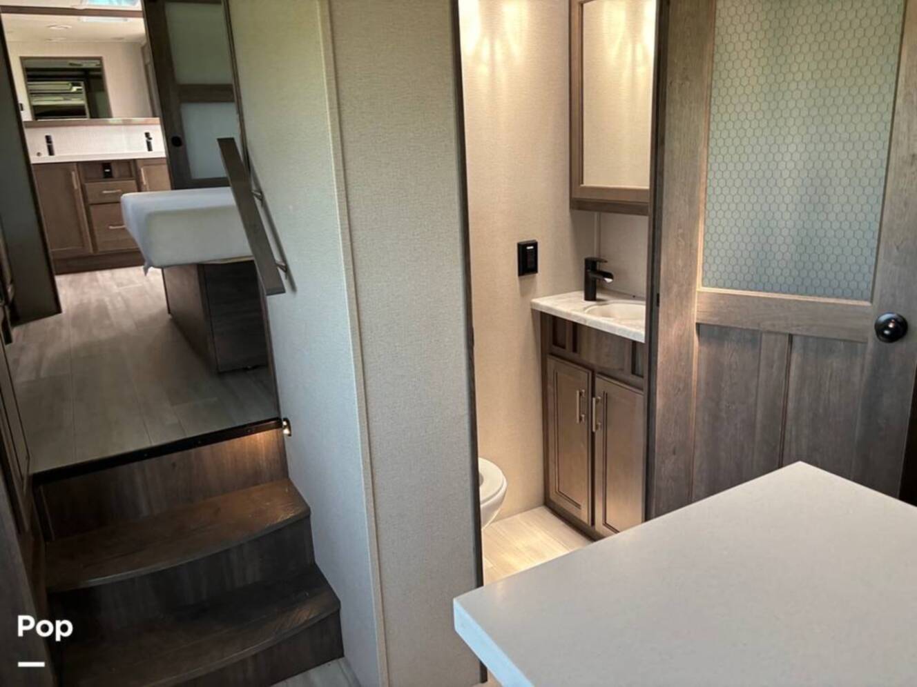 A photo of this 2021 Grand Design Solitude 380FL-R
