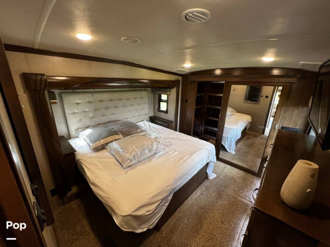 A photo of this 2019 Forest River Cedar Creek Champagne 38EL