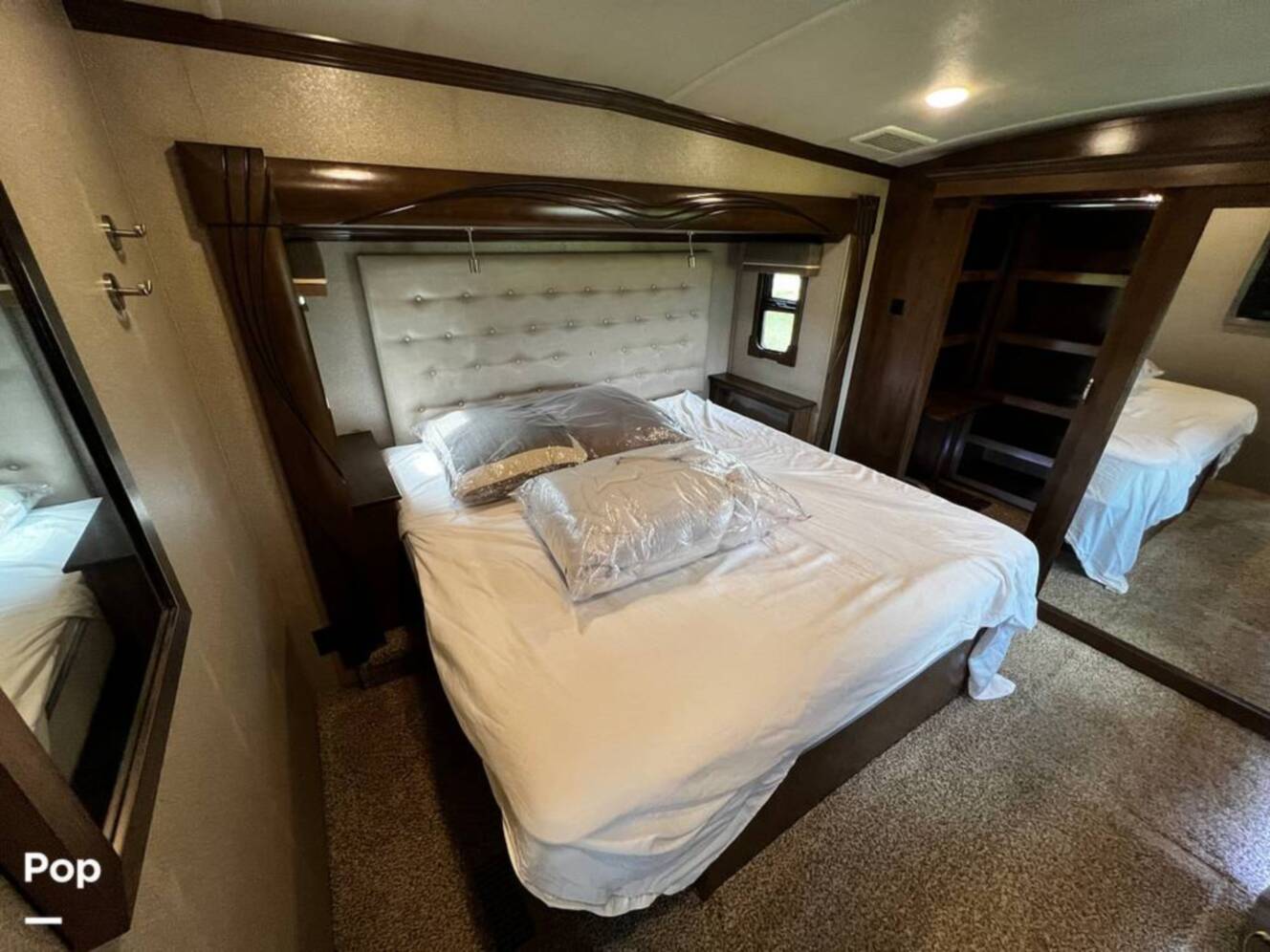 A photo of this 2019 Forest River Cedar Creek Champagne 38EL