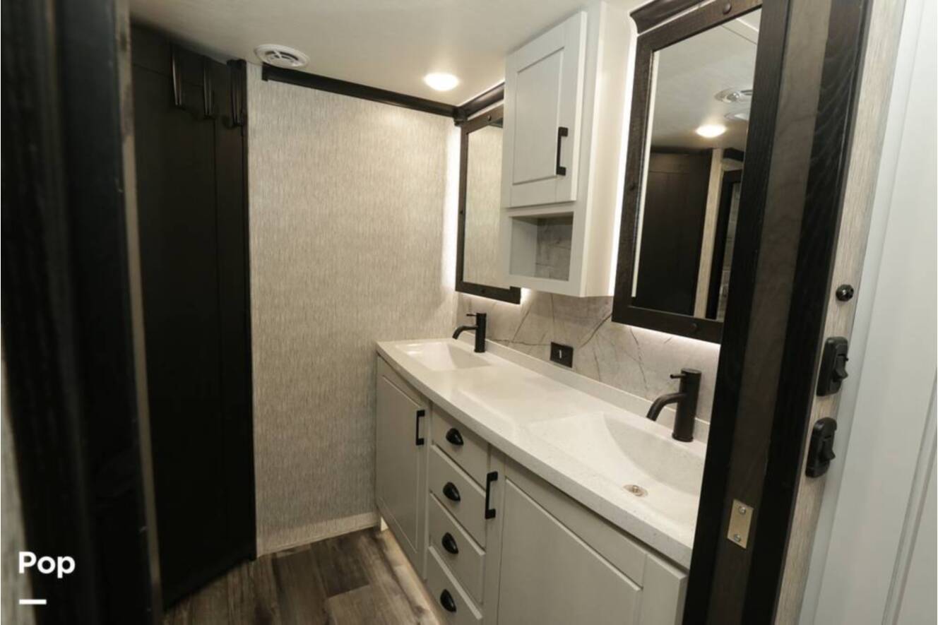 A photo of this 2022 Redwood Rv Redwood 4150RD