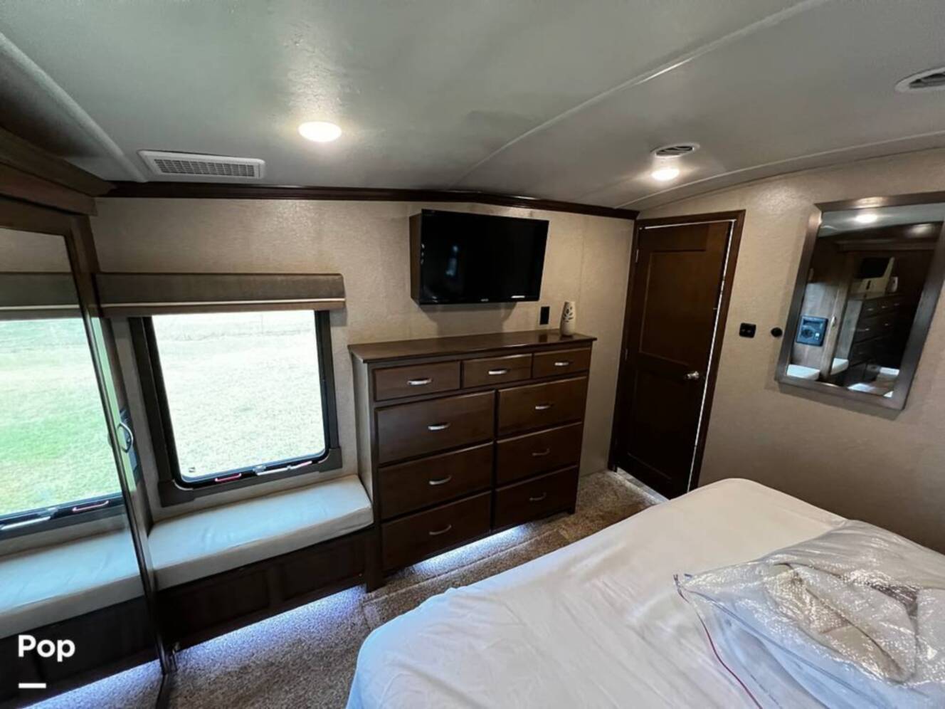 A photo of this 2019 Forest River Cedar Creek Champagne 38EL