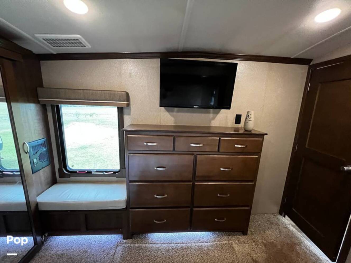 A photo of this 2019 Forest River Cedar Creek Champagne 38EL