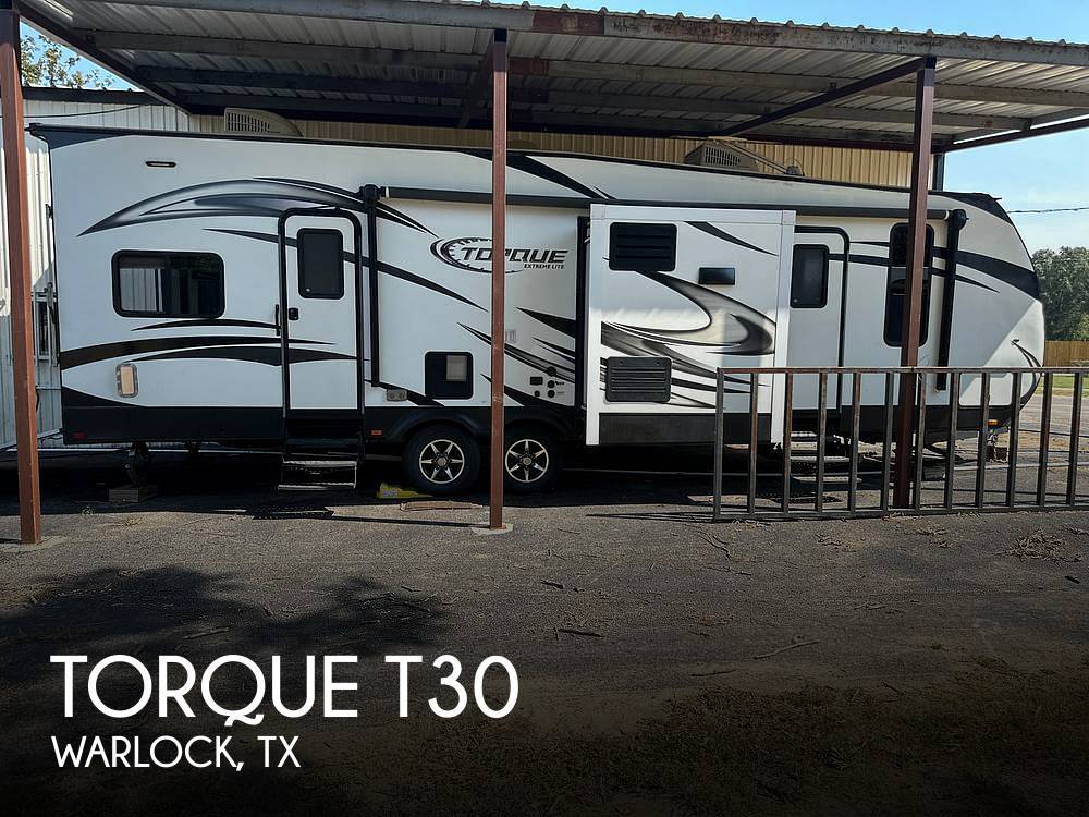 2016 Heartland Torque T30 Travel Trailer Toy Hauler RV