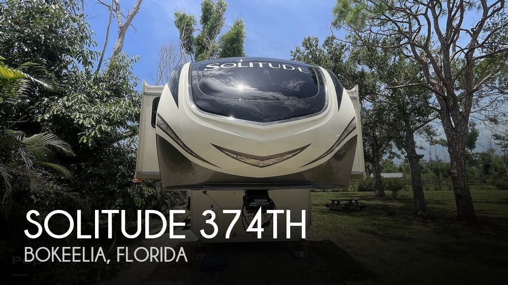 2017 Grand Design Solitude 374TH in bokeelia FL