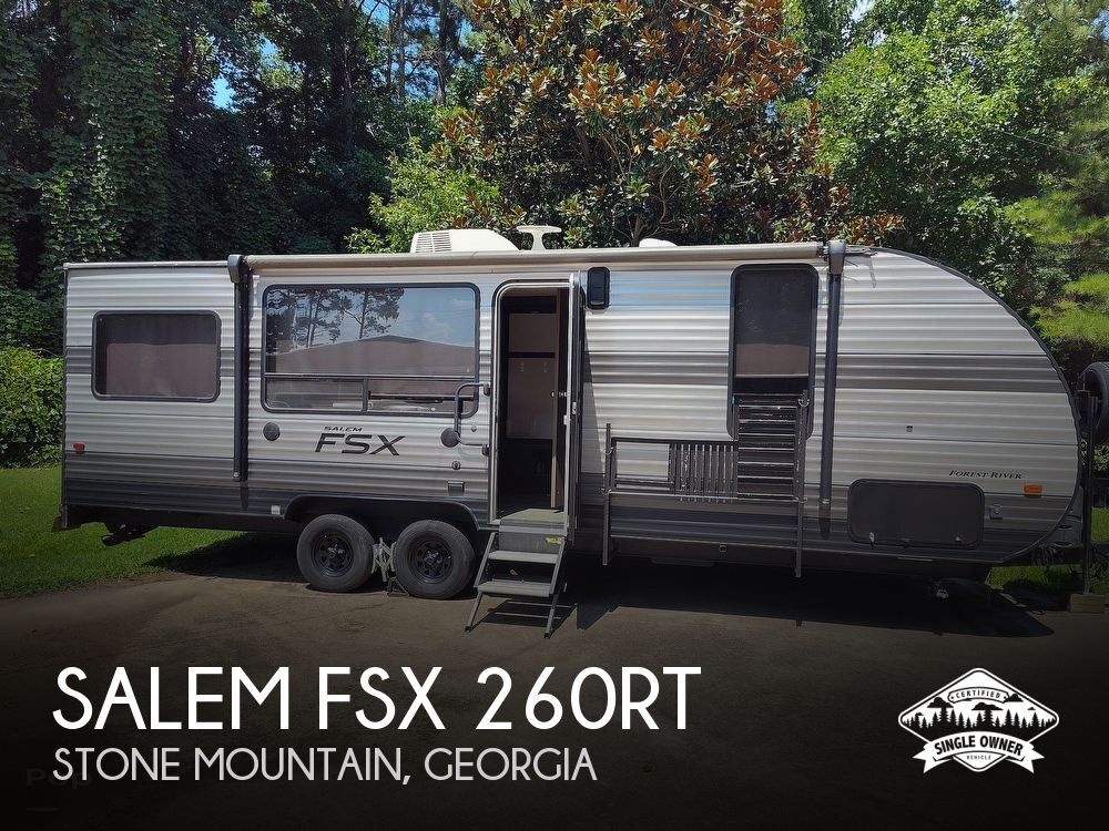2019 Forest River Salem FSX 260RT Travel Trailer Toy Hauler RV