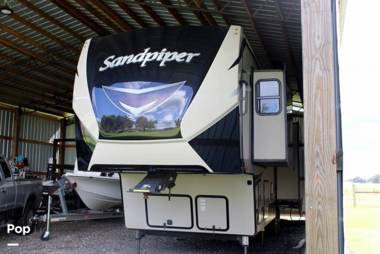 A photo of this 2020 Forest River Sandpiper 33RLIK