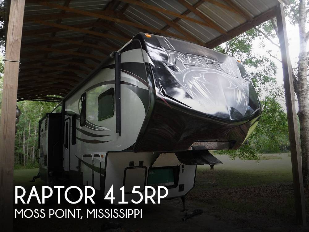 2015 Keystone Raptor 415RP Fifth Wheel Toy Hauler RV