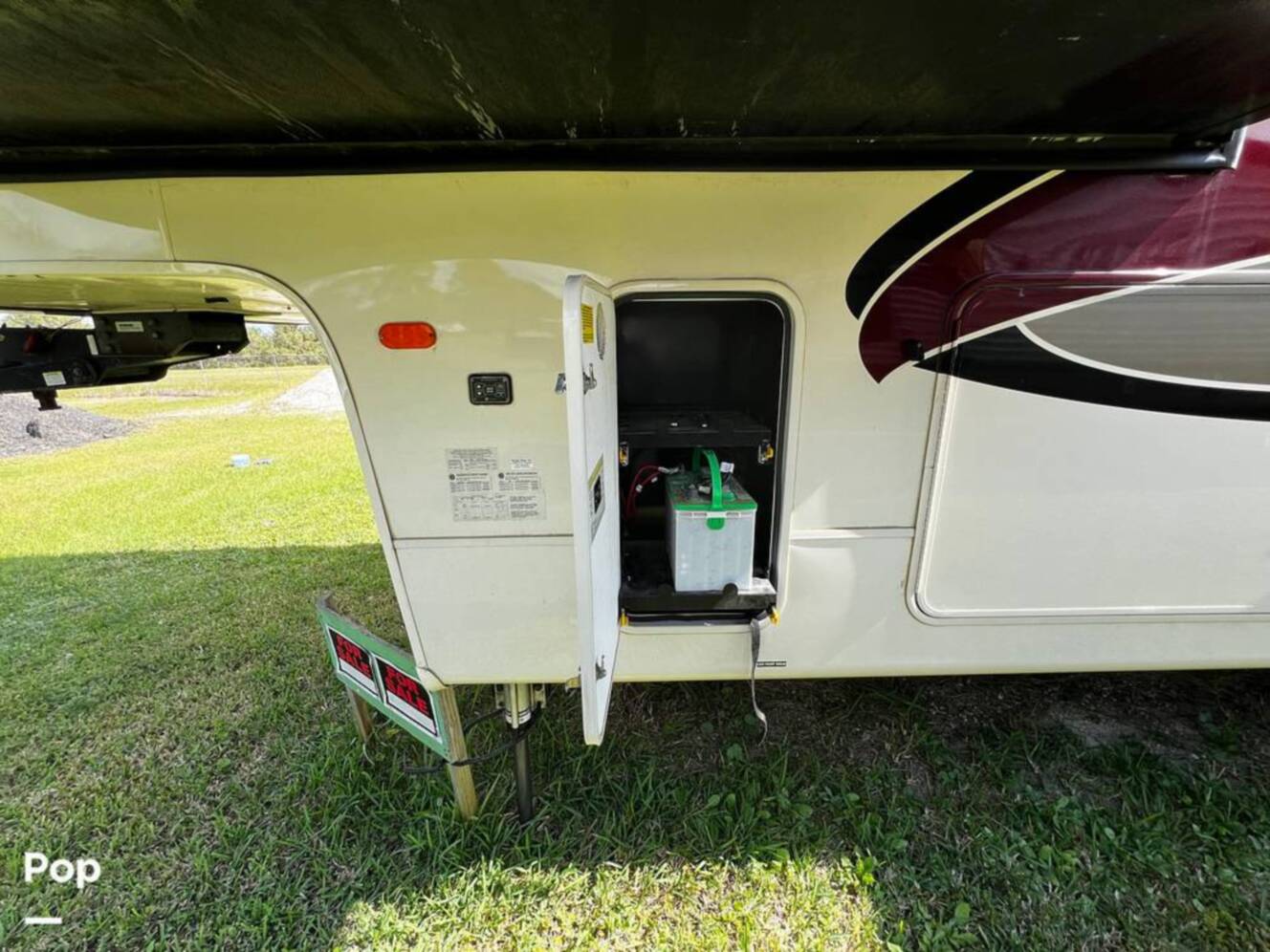 A photo of this 2019 Forest River Cedar Creek Champagne 38EL