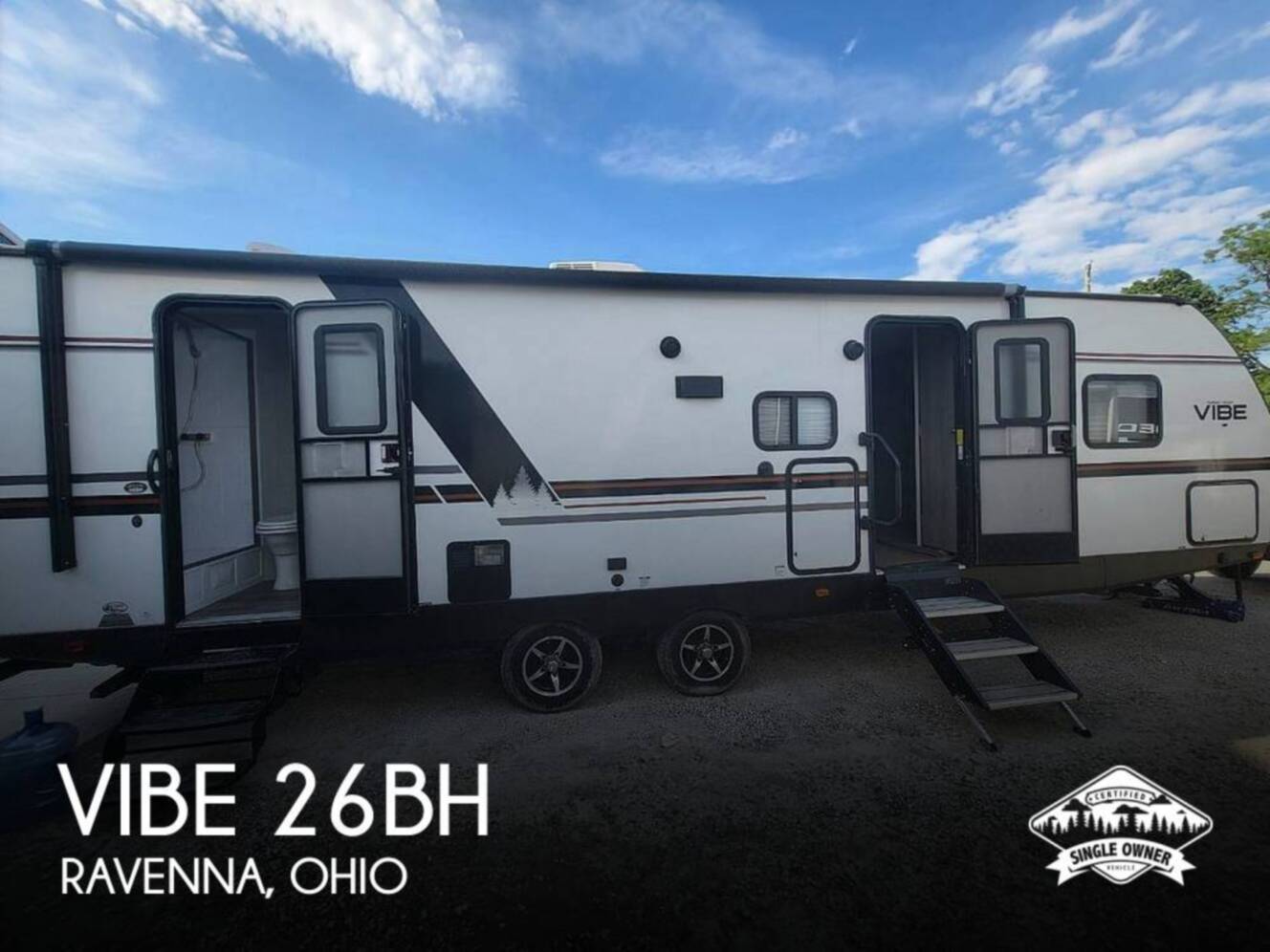 A photo of this 2020 Forest River Vibe 26BH