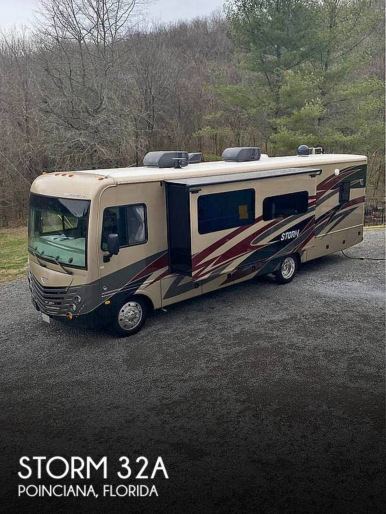 A photo of this 2018 Fleetwood Storm 32A