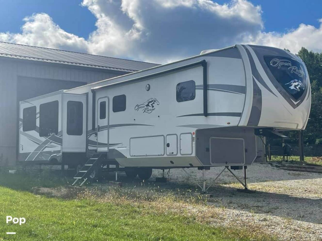 A photo of this 2021 Highland Ridge Open Range 371MBH