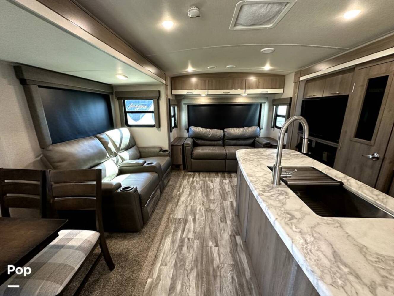 A photo of this 2022 Grand Design Imagine 2970RL