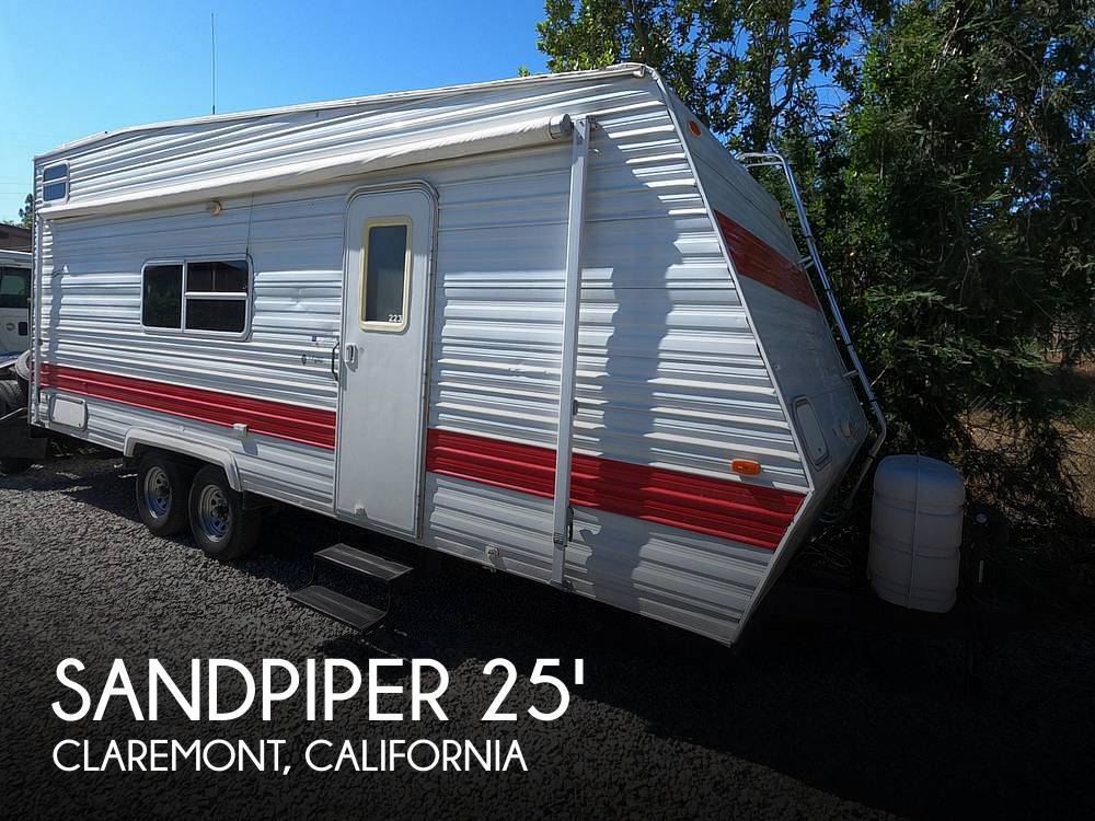 2002 Forest River Sandpiper T25 Toy Hauler Travel Trailer Toy Hauler RV
