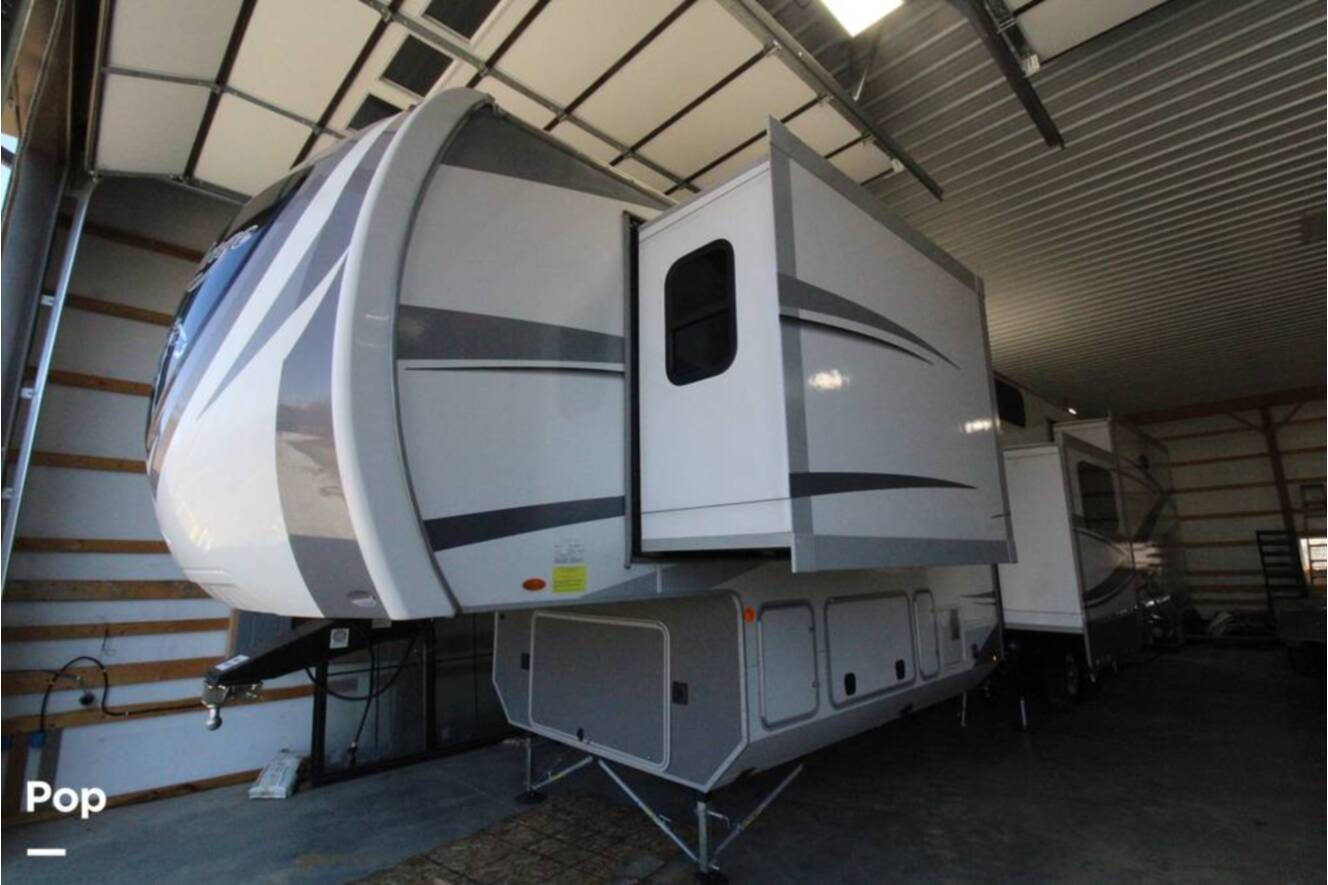 A photo of this 2021 Highland Ridge Open Range 371MBH