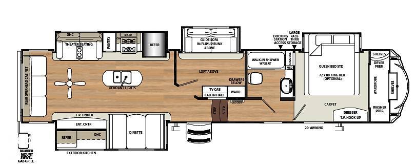 2018 Forest River Sandpiper 372LOK in farmington MO