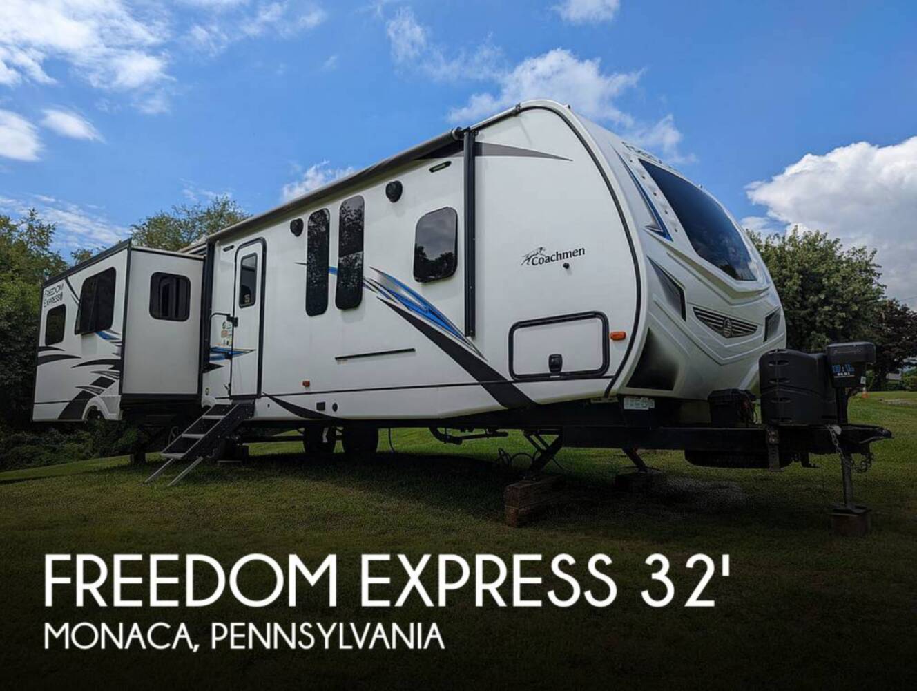 A photo of this 2021 Coachmen Freedom Express 323 BHDS