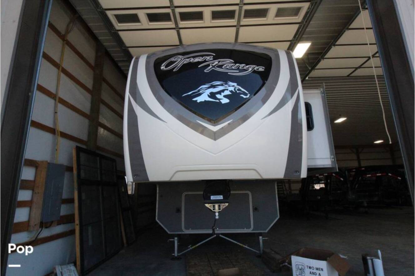 A photo of this 2021 Highland Ridge Open Range 371MBH