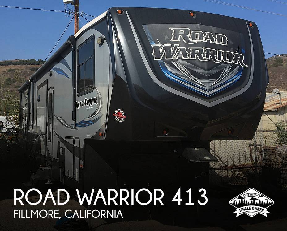 2016 Heartland Road Warrior 413 Fifth Wheel Toy Hauler RV