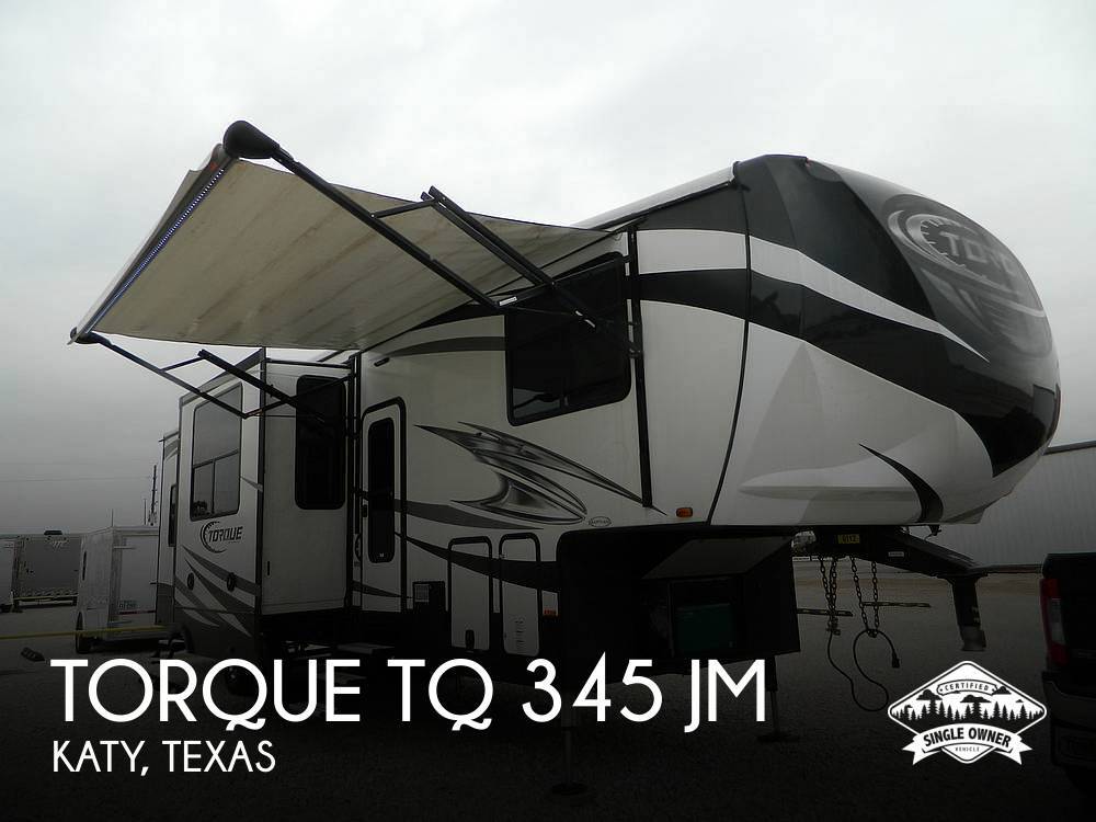 2018 Heartland Torque TQ 345 JM Fifth Wheel Toy Hauler RV
