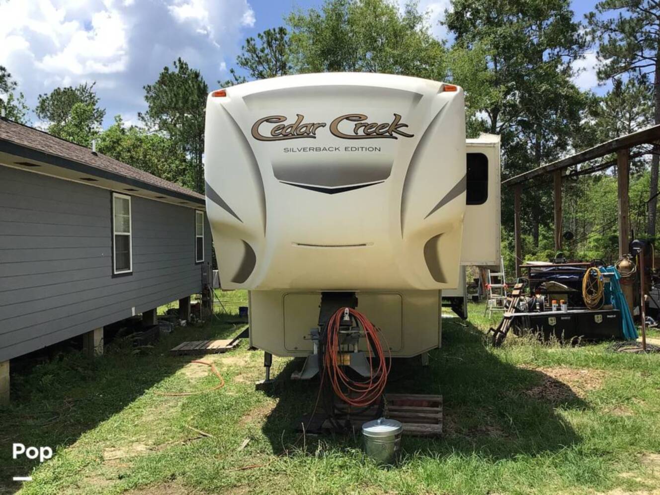 A photo of this 2017 Forest River Cedar Creek 37MBH