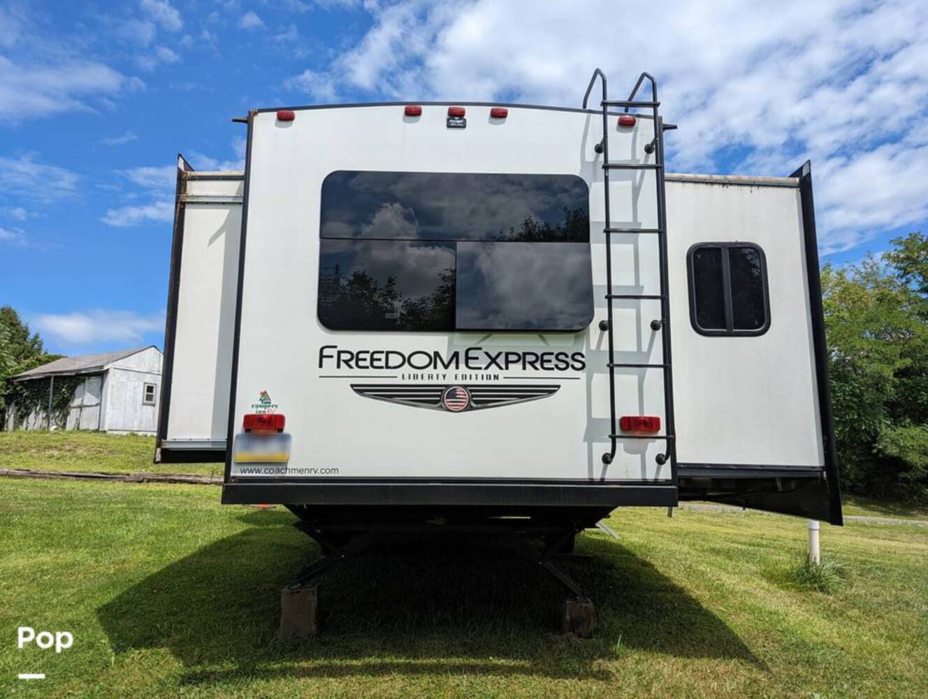 A photo of this 2021 Coachmen Freedom Express 323 BHDS