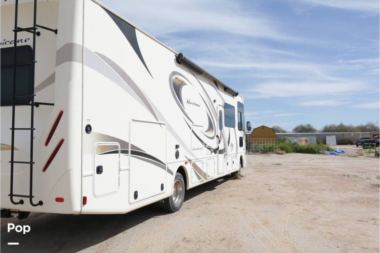 A photo of this 2017 Thor Motor Coach Hurricane 34J