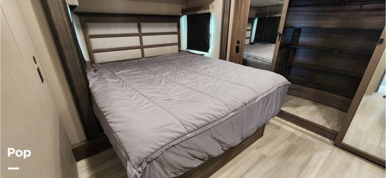 A photo of this 2021 Grand Design Solitude 3950BHR