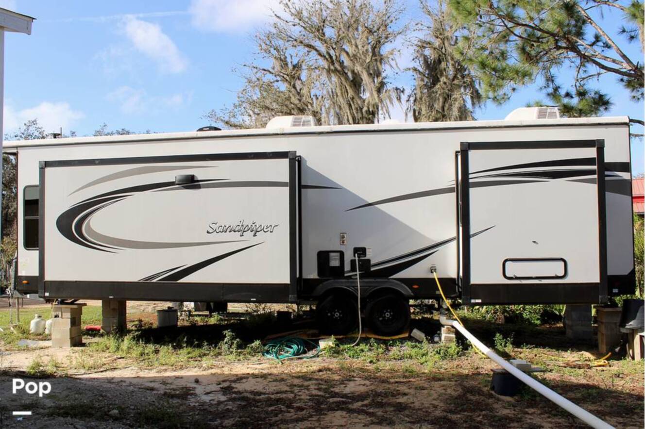 A photo of this 2022 Forest River Sandpiper 401FLX
