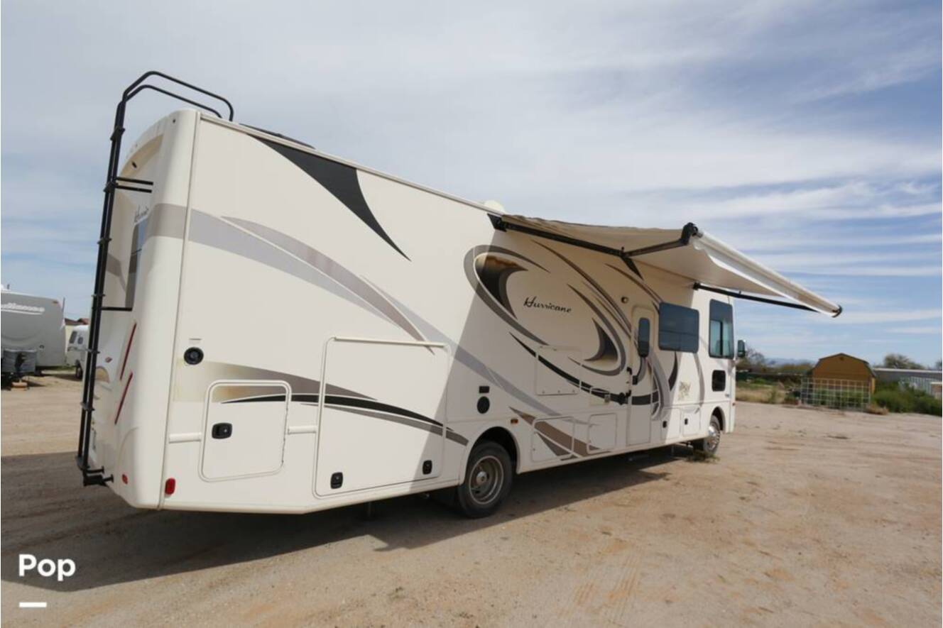 A photo of this 2017 Thor Motor Coach Hurricane 34J