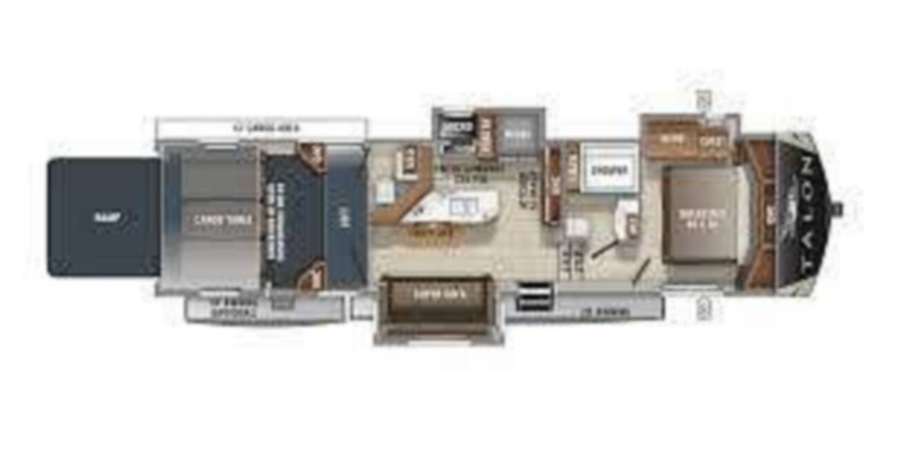 A photo of this 2020 Jayco Talon 385T
