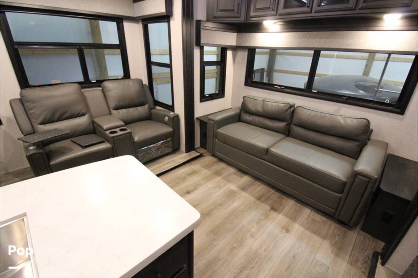 A photo of this 2021 Highland Ridge Open Range 371MBH