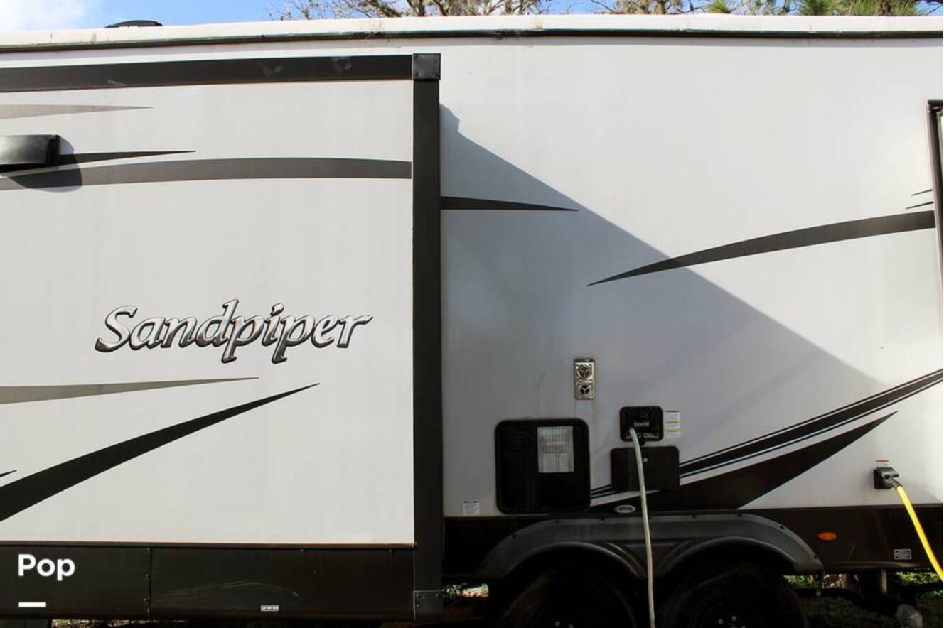 A photo of this 2022 Forest River Sandpiper 401FLX