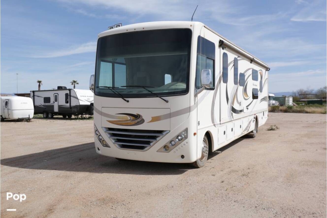 A photo of this 2017 Thor Motor Coach Hurricane 34J