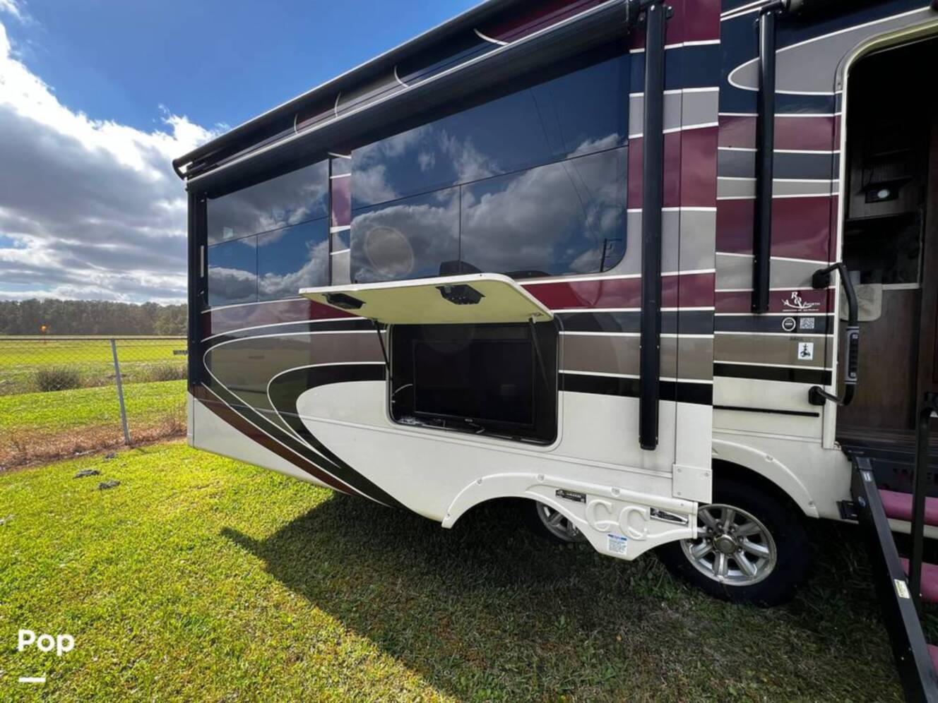 A photo of this 2019 Forest River Cedar Creek Champagne 38EL