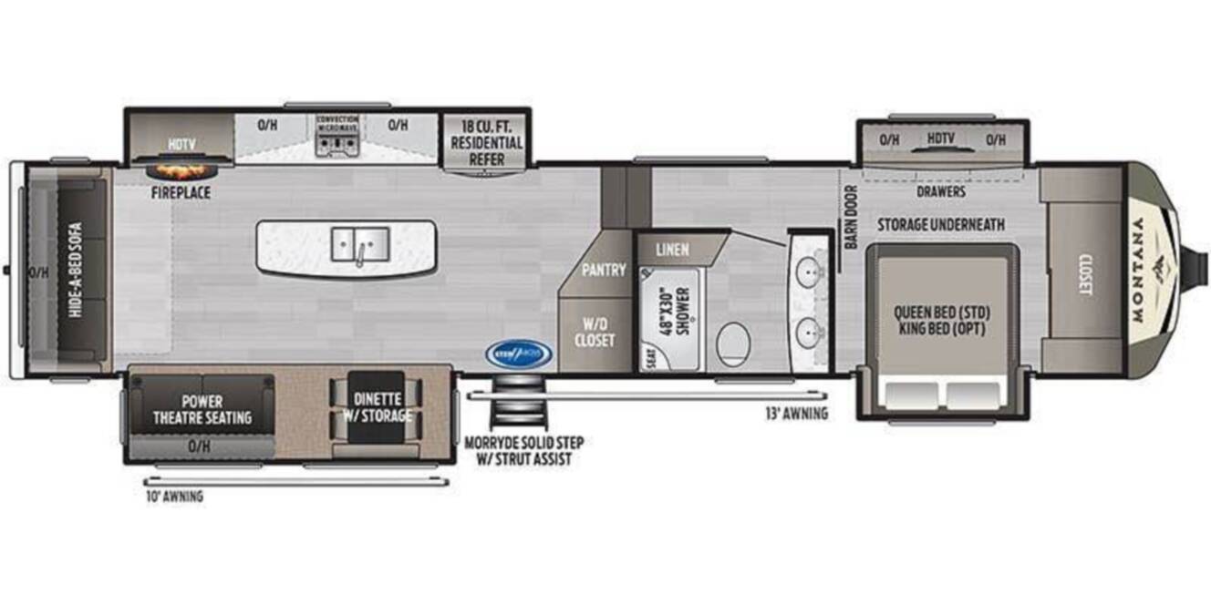 A photo of this 2020 Keystone Montana 3781RL