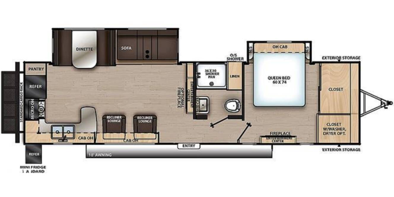 A photo of this 2021 Coachmen Catalina Legacy Edition 303rkds