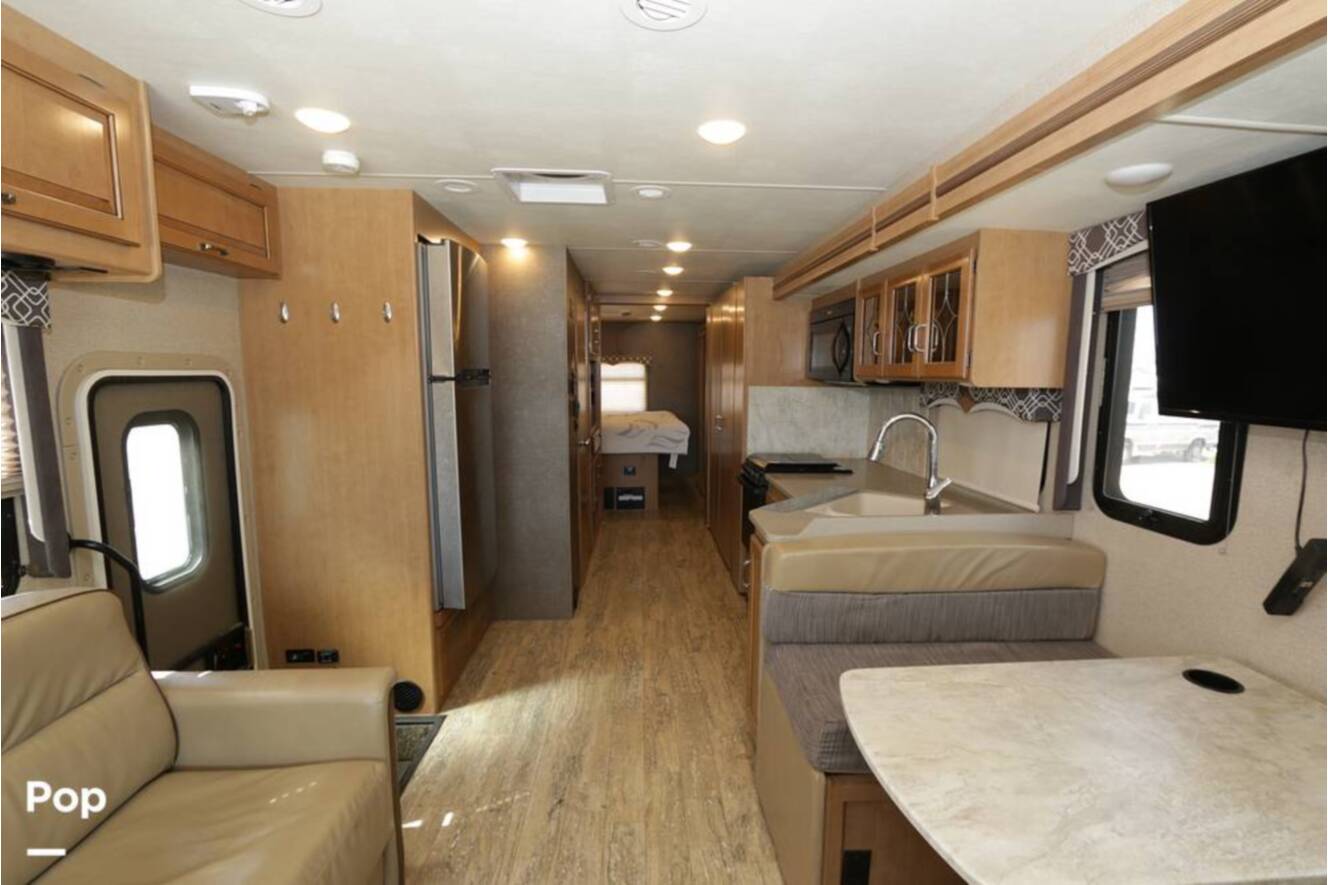A photo of this 2017 Thor Motor Coach Hurricane 34J
