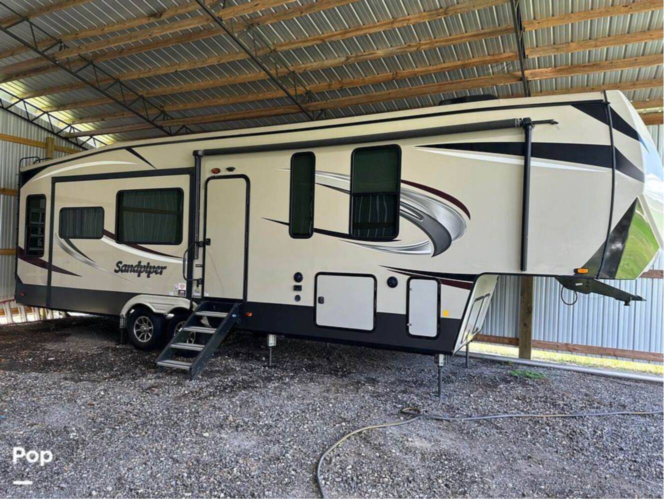A photo of this 2020 Forest River Sandpiper 33RLIK