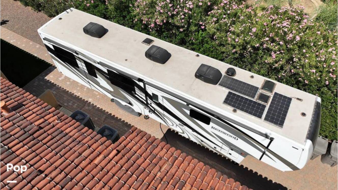 A photo of this 2022 Redwood Rv Redwood 4150RD