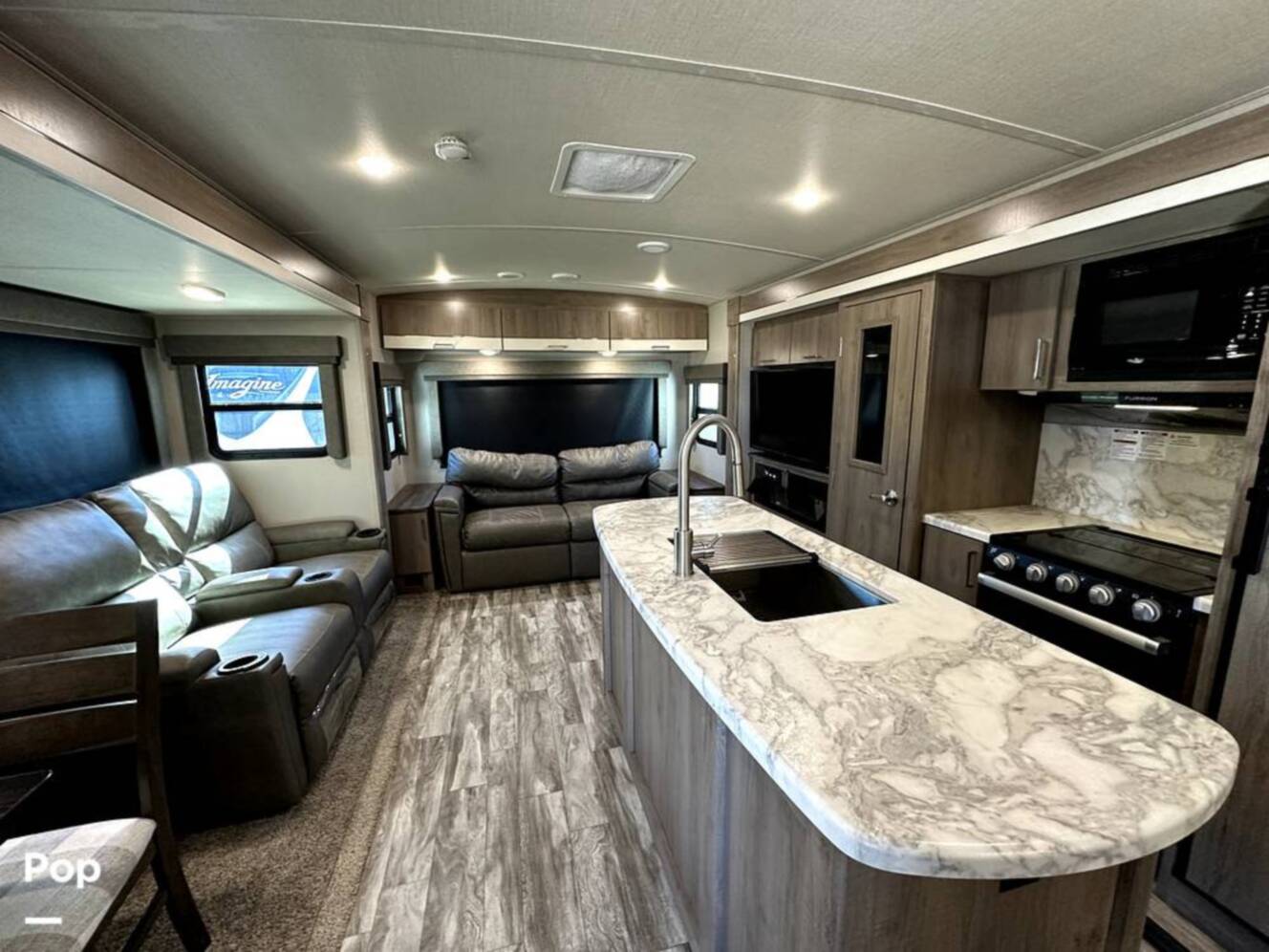 A photo of this 2022 Grand Design Imagine 2970RL