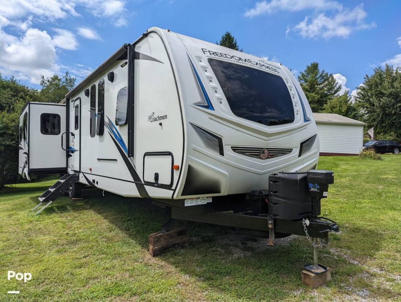 A photo of this 2021 Coachmen Freedom Express 323 BHDS