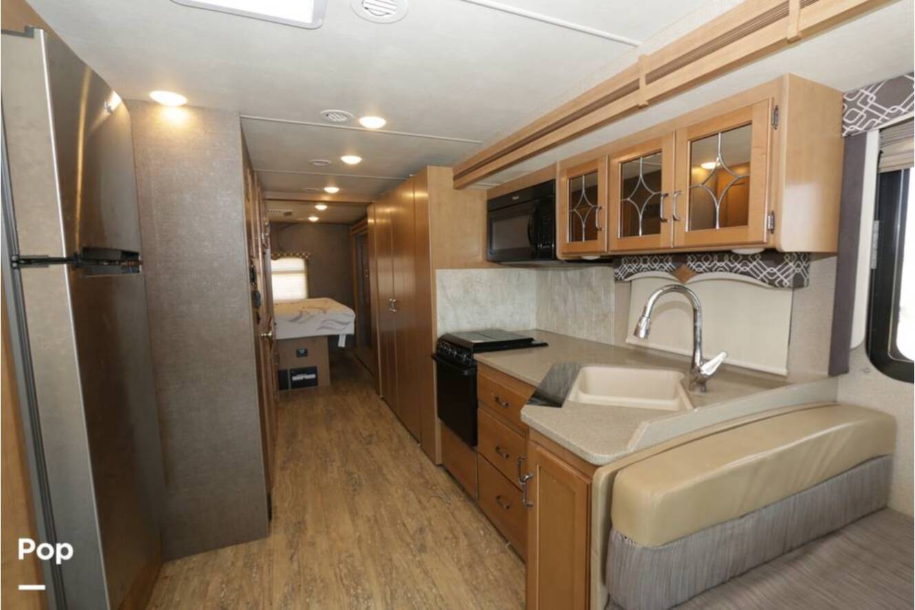A photo of this 2017 Thor Motor Coach Hurricane 34J