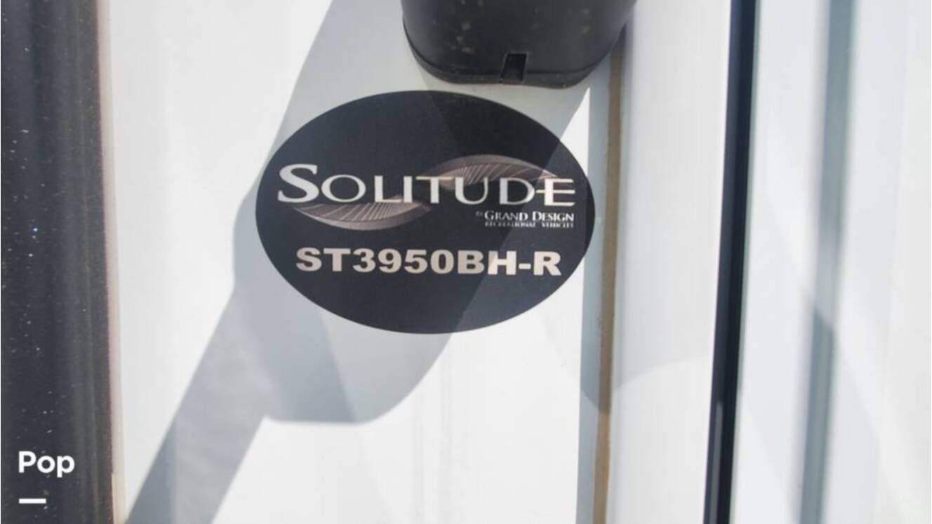 A photo of this 2021 Grand Design Solitude 3950BHR