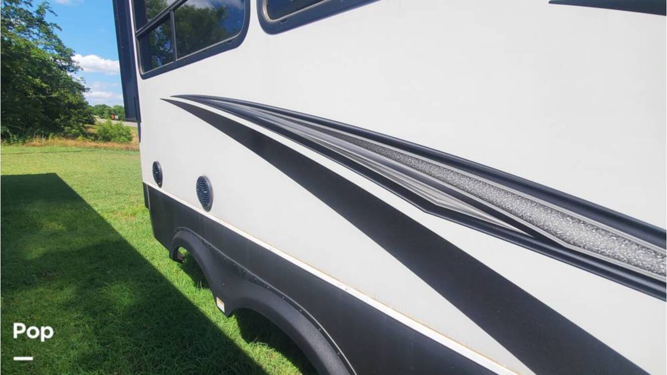 A photo of this 2021 Grand Design Solitude 3950BHR