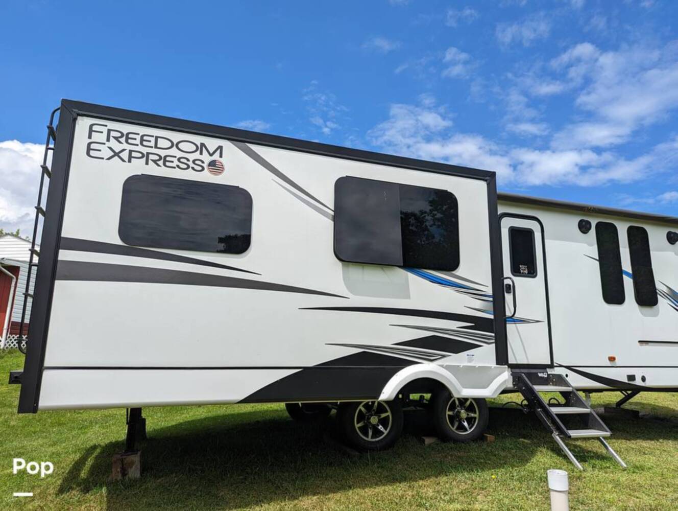 A photo of this 2021 Coachmen Freedom Express 323 BHDS
