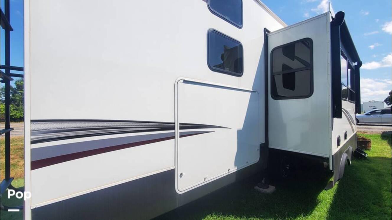 A photo of this 2021 Grand Design Solitude 3950BHR